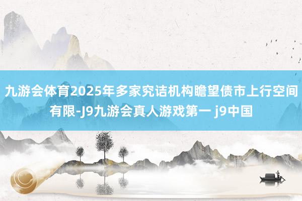 九游会体育2025年多家究诘机构瞻望债市上行空间有限-J9九游会真人游戏第一 j9中国